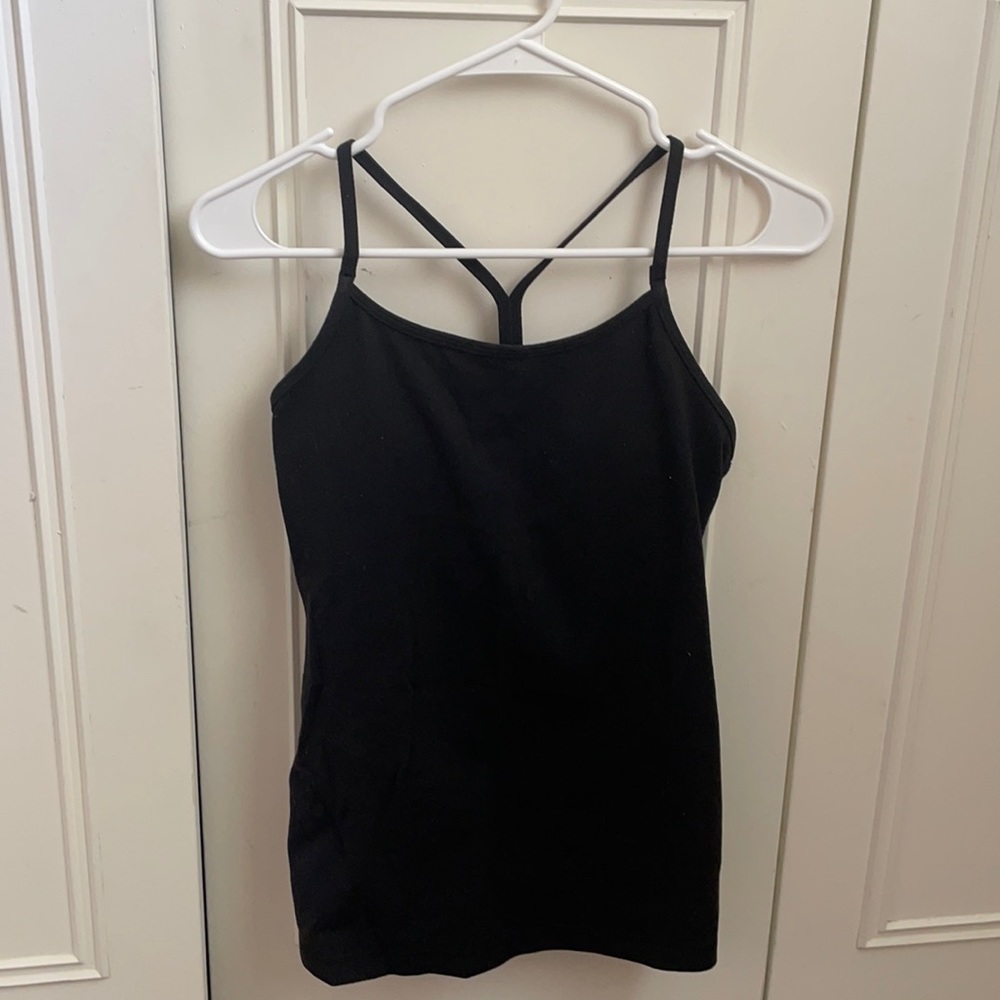 Black Lululemon tank top